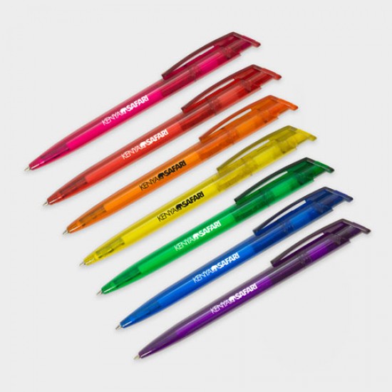 Litani Frosted Recycled Bottle Plastic Pen Litani Frosted Recycled Bottle Plastic Pen