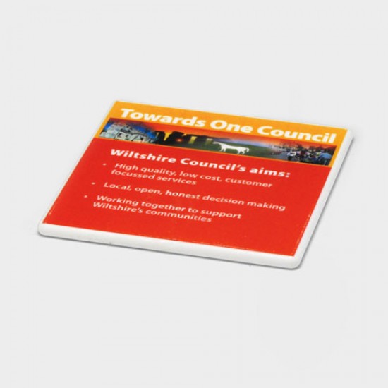 Recycled Full Colour Coasters - Round or Square