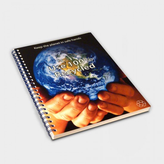 Recycled Notebook Full Colour A4 Recycled Notebook Full Colour A4