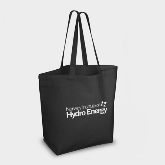 Bayswater Black Canvas Shopper Bayswater Black Canvas Shopper