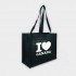 Melrose Black Jute Bag