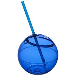 Fiesta 580 ml beverage ball with straw 