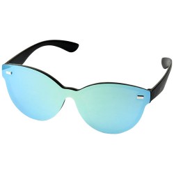 Shield sunglasses with full mirrored lens 