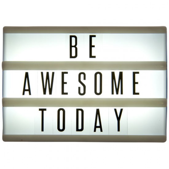 Cinema A5 decorative light box Cinema A5 decorative light box