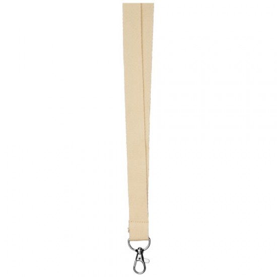 Dylan cotton lanyard with safety clip 