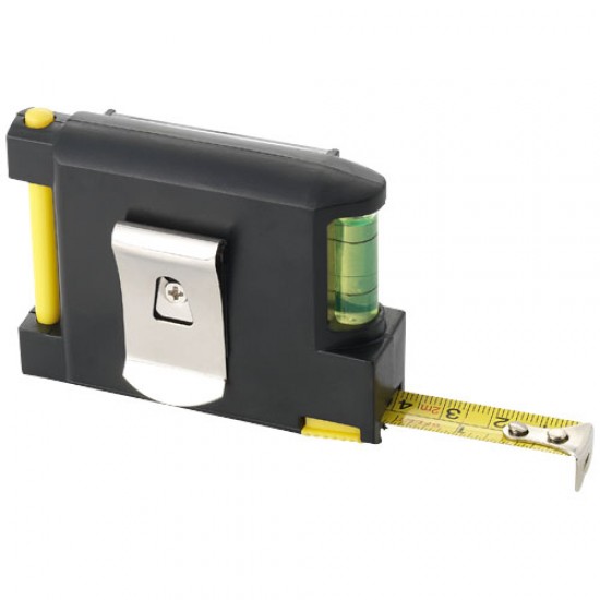 Dunk 2 metre measuring tape with leveller 
