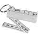 Harvey 0.5 metre foldable ruler keychain 