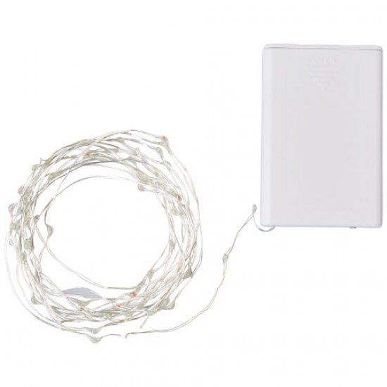 Pulse 50-LED sound activated string lights 