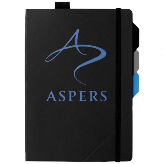 Alpha notebook with page dividers 