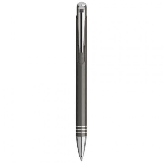 Izmir ballpoint pen with knurled pusher 
