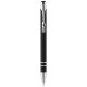 Corky ballpoint pen with rubber-coated exterior 