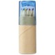 Hef 12-piece coloured pencil set with sharpener 