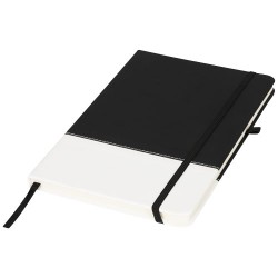 Two-tone A5 colour block notebook 