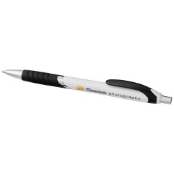 Turbo ballpoint pen white barrel 