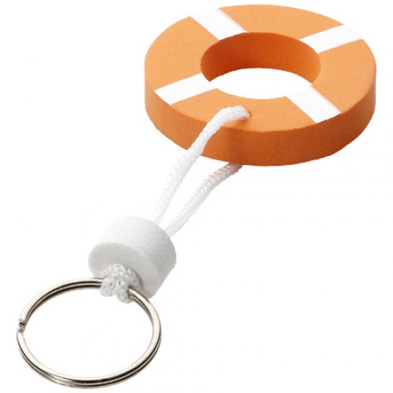 Lifesaver floating keychain 