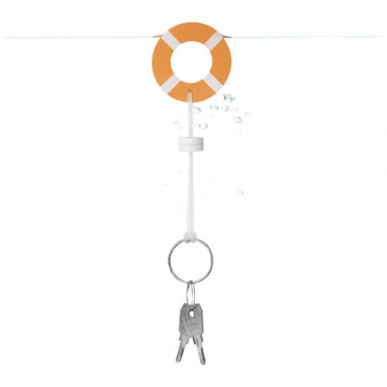 Lifesaver floating keychain 