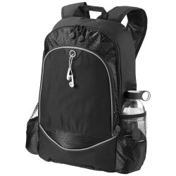 Benton 15'' laptop backpack with headphone port 