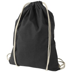 Oregon 100 g/m² cotton drawstring backpack 