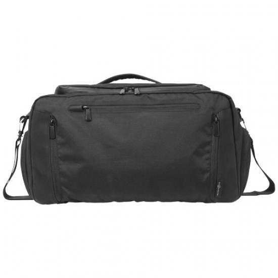 Deluxe duffel bag with tablet pocket 