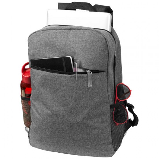 Hoss 15.6'' heathered laptop backpack 