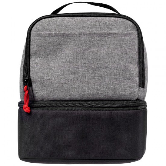 Dual cube lunch cooler bag 