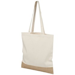 Delhi cotton jute tote bag 