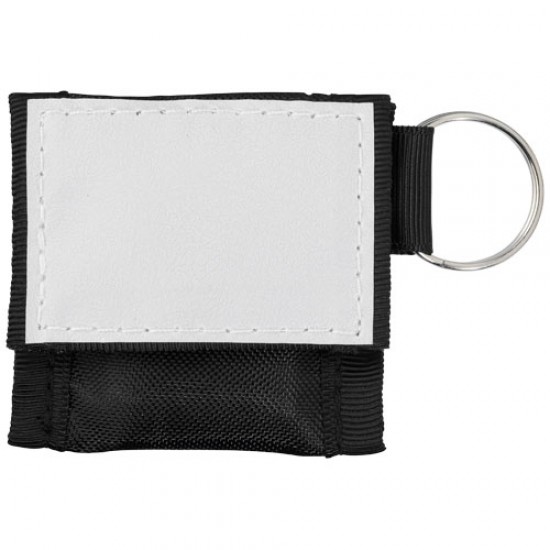 Henrik mouth-to-mouth shield in polyester pouch 