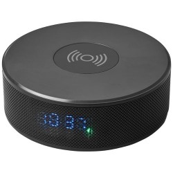 Circle wireless charging alarm clock speaker 