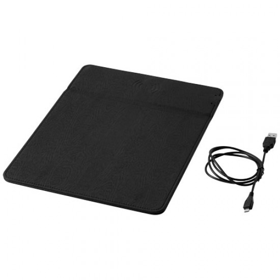 Rodent wireless charging mouse pad 