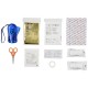 Handies 46-piece first aid kit and safety vest 