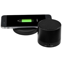 Cosmic Bluetooth® speaker and wireless charging pad 