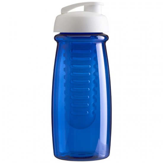 H2O Pulse® 600 ml flip lid sport bottle & infuser 