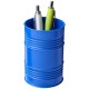 Bardo oil drum style plastic pen pot 