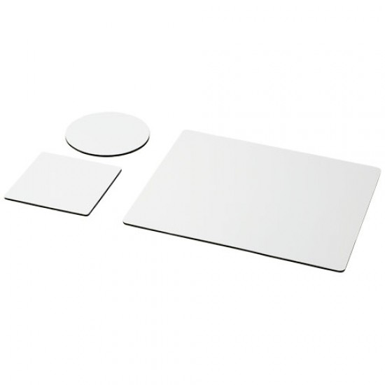 Q-Mat® mouse mat and coaster set combo 1 