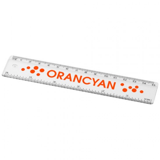 Renzo 15 cm plastic ruler 