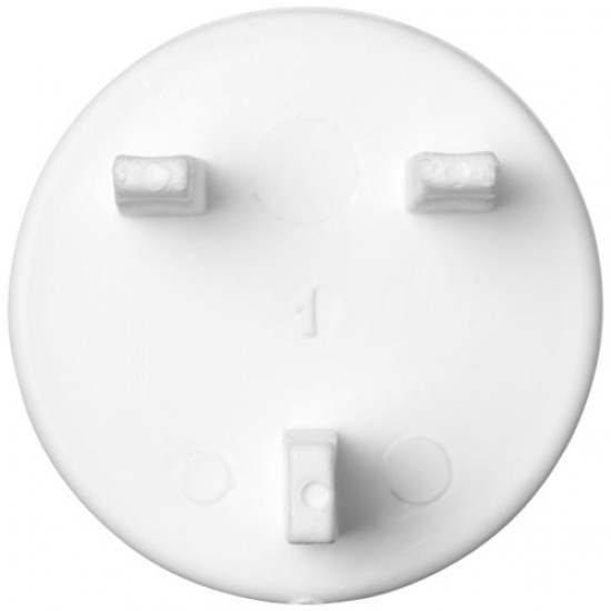 Tully 3-point pin plastic plug cover UK 
