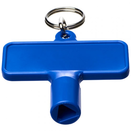 Maximilian rectangular utility key keychain 