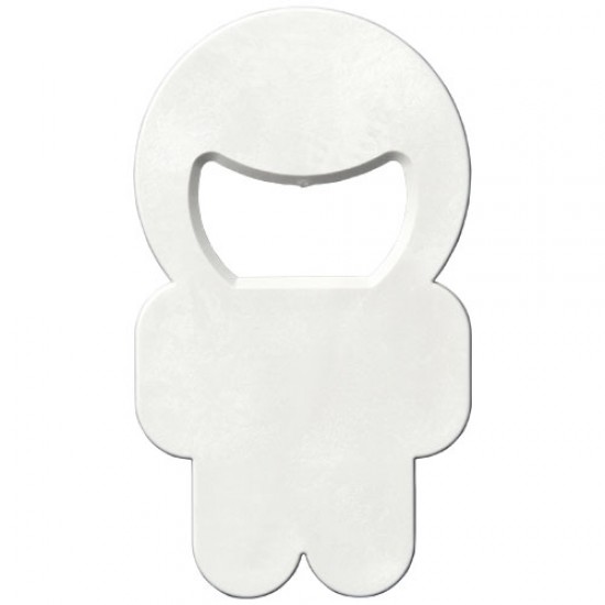 Buddy person-shaped bottle opener 