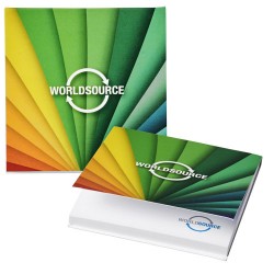 Sticky-Mate® soft cover squared sticky notes 75x75 