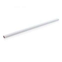 25cm wooden carpenter pencil, white