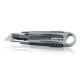 Retractable cutter softgrip, grey