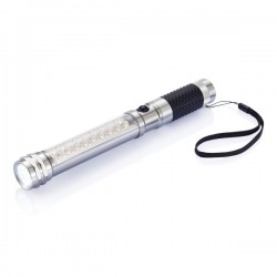 Safety torch with magnet, silver