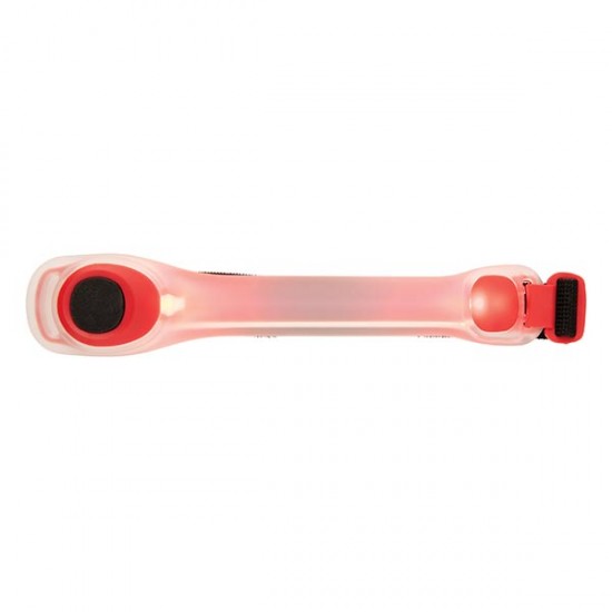 Safety led strap, red