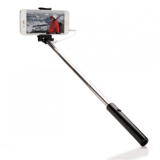 Pocket selfie stick, black