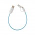 3-in-1 flowing light cable, blue
