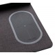 Air mousepad with 5W wireless charging and USB, black