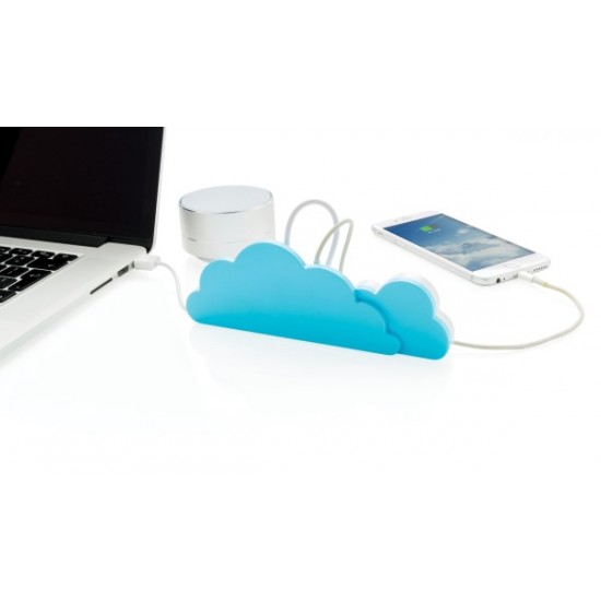 Cloud hub, blue Cloud hub, blue
