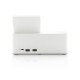 Ontario 5W wireless charger with speaker, white