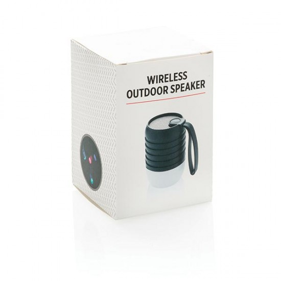 Wireless outdoor speaker, black
