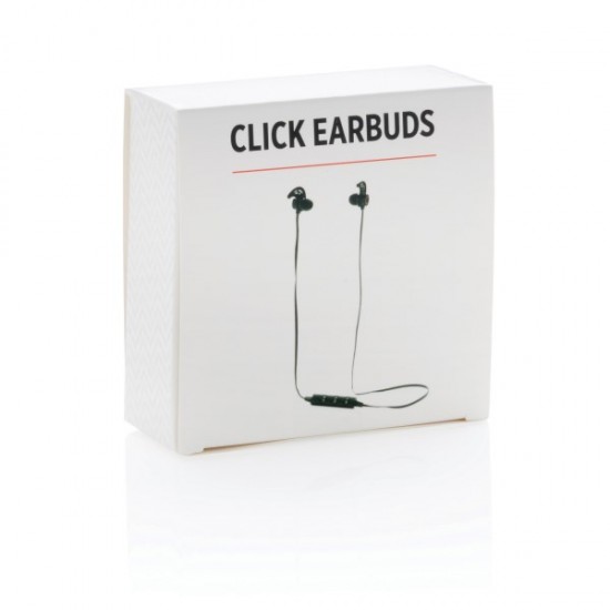 Click earbuds, black